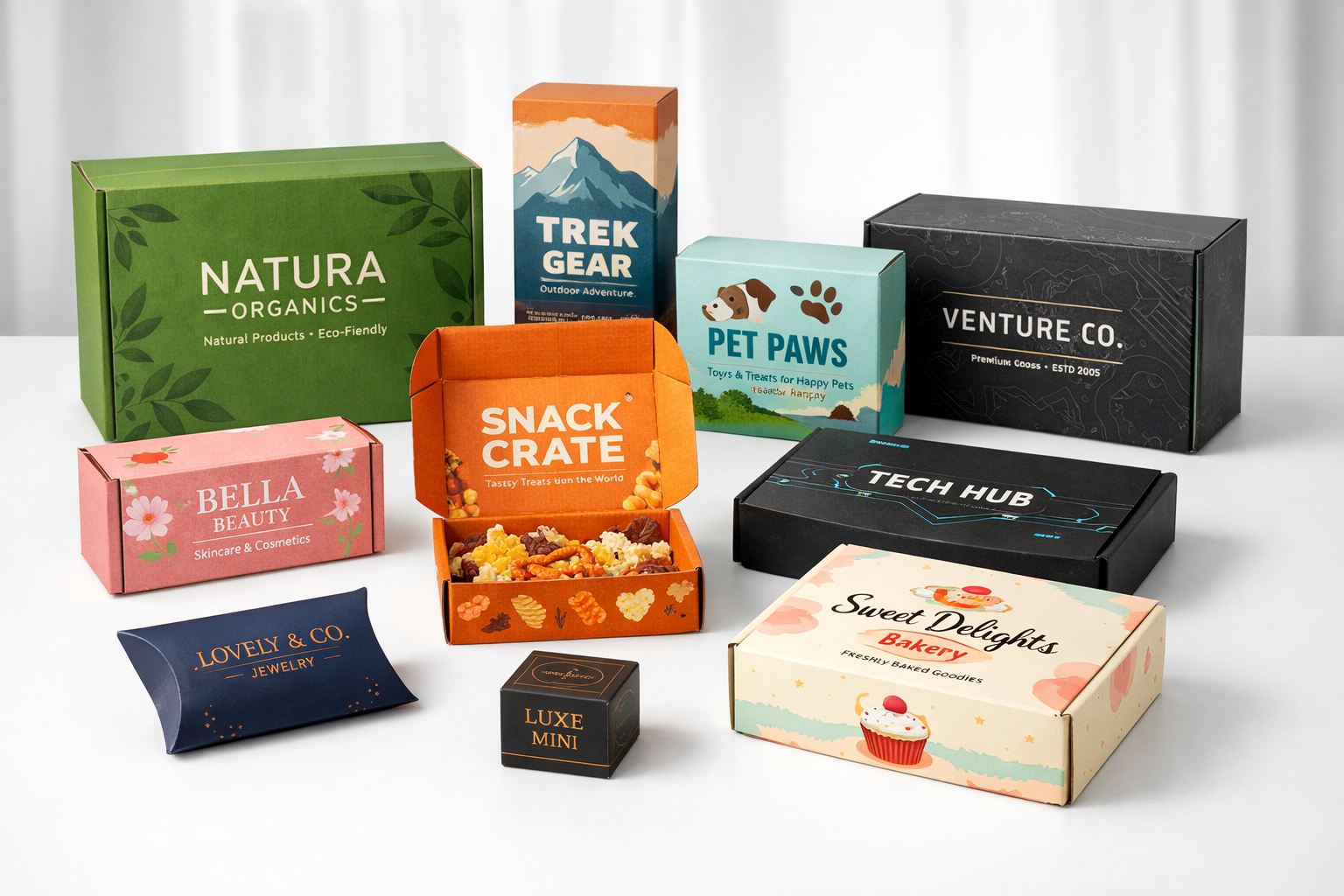 Custom display packaging