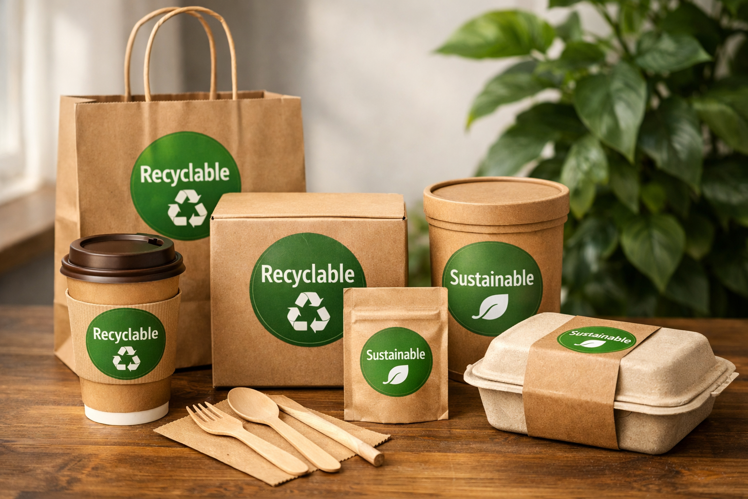 Eco-friendly packaging materials