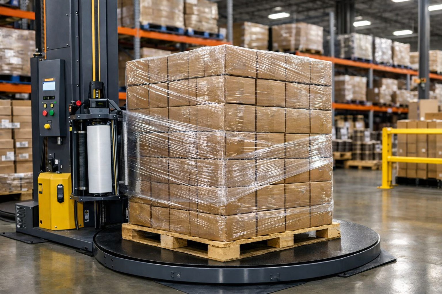 Pallet and protective packaging